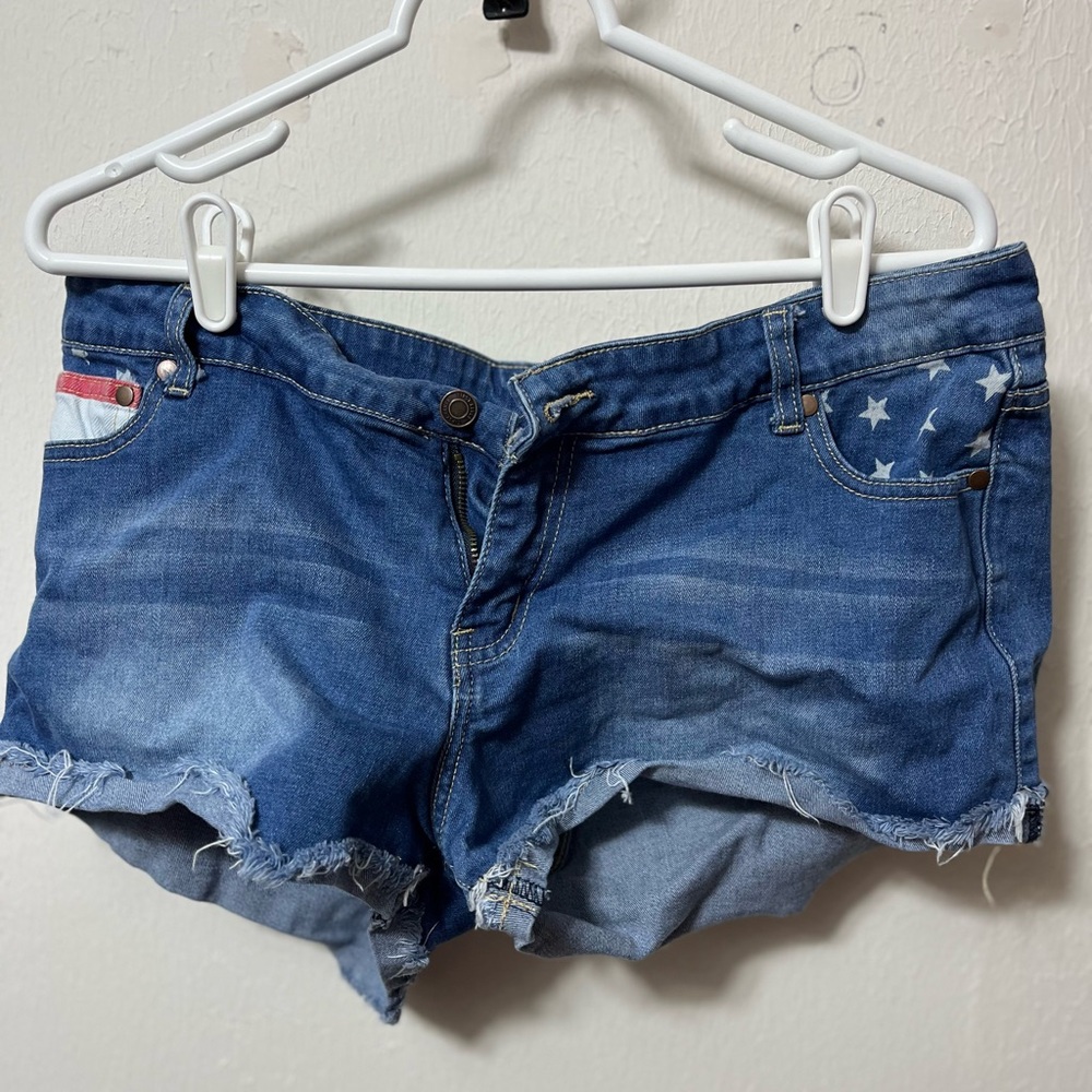 Tipsy elves flag shorts XL